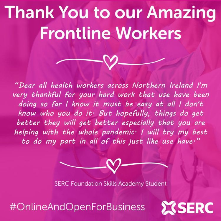 THANK YOU to ALL on sale frontline workers Show your love and support to those supporting us especially our medical professionals!